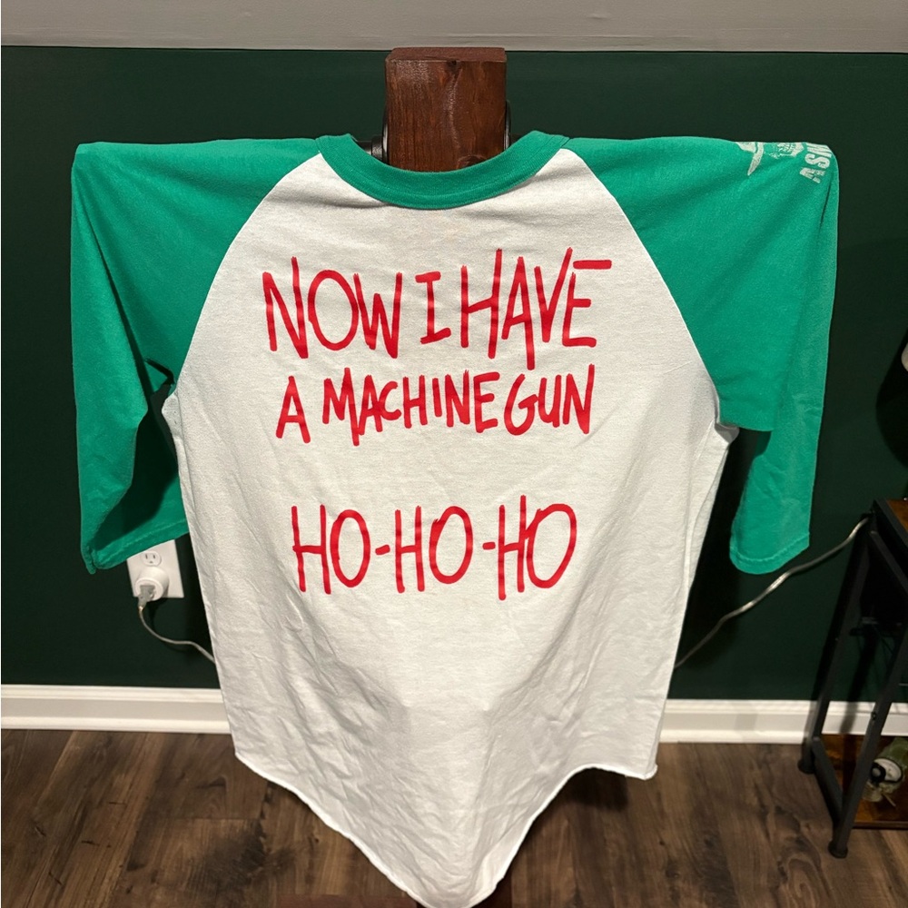 Now I have a machine gun HO HO HO